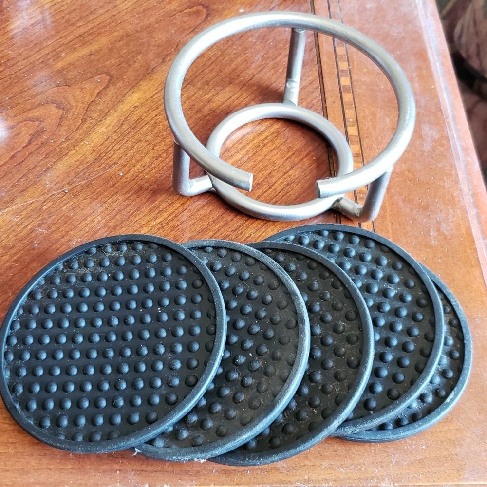 Coasters and stand